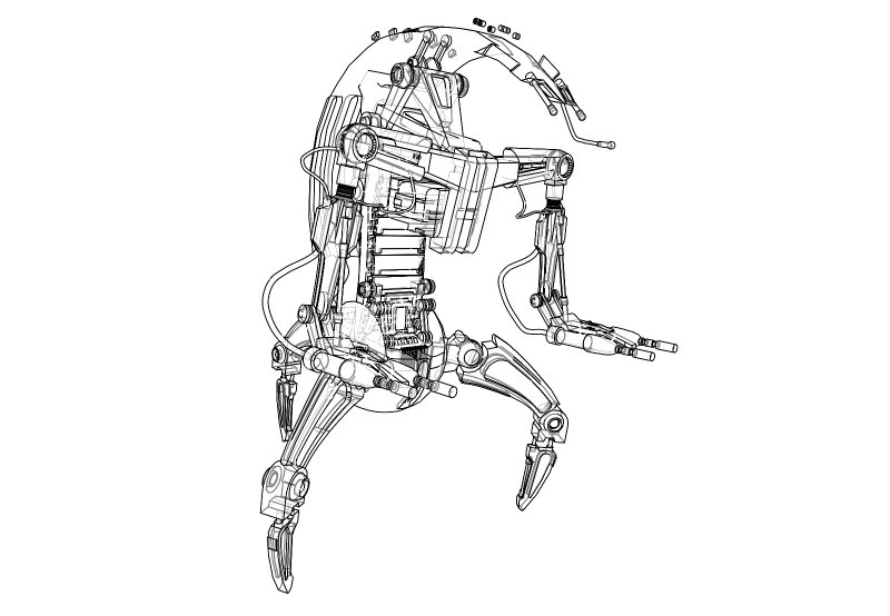 Как рисовать дроида
